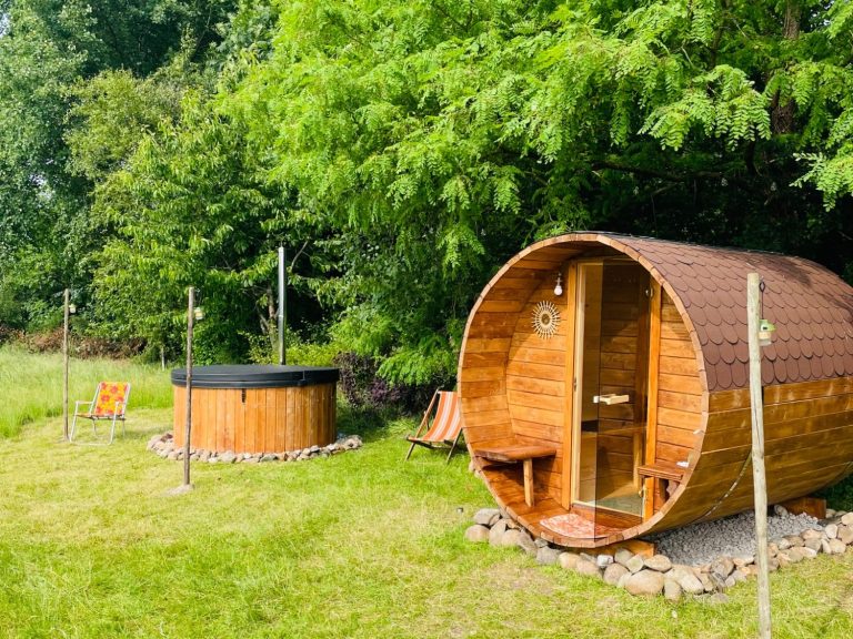 Heerlijk genieten in de sauna Sauna
